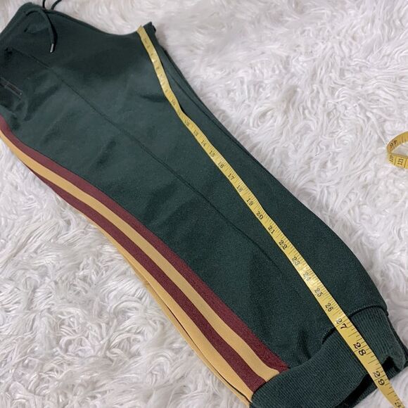 JARED LANG After Hours Side Stripe Joggers Drawstring Sweatpants Pockets men L - Picture 8 of 10